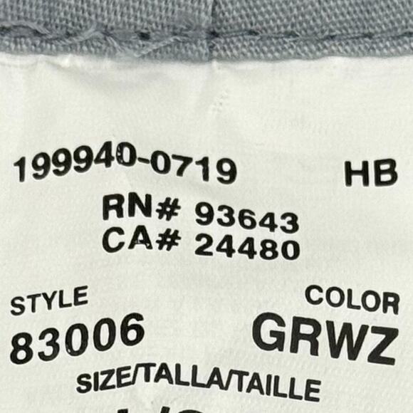 Dickies EDS Signature gray adjustable drawstring waist unisex scrub pants - Picture 7 of 8